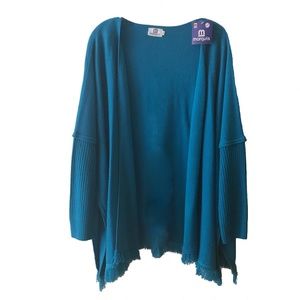 NWT MARQUIS OPEN CARDIGAN SWEATER SIZE M